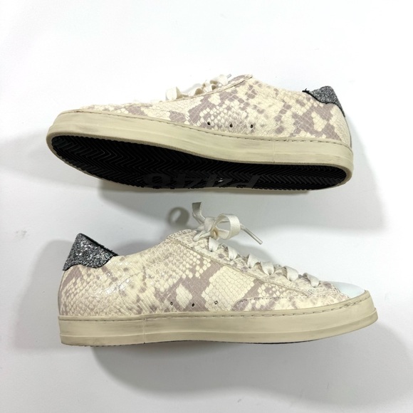 P448 John Python Glitter Sneaker Shoes - Picture 3 of 11